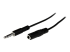 MU2MMFS - StarTech.com 2m Slim 3.5mm Stereo Extension Audio Cable - Höger vinkel