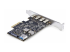 PS4C3IA3-USB-C-CARD - StarTech.com 5-Port USB PCIe Card, USB 3.2 10Gbps, PCI Express Card with 4x USB-C Ports, 1x USB-A Internal Port, USB PCIe Controller Card, Windows/macOS/Linux - Tillbaka