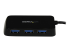 ST4300MINU3B - Startech Bärbar SuperSpeed mini USB 3.0-hubb med 4 portar - Framsidan