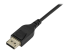 DP14MM1M - StarTech.com 1 m VESA-certifierad DisplayPort 1.4-kabel - Närbild