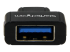 USB31CAADG - StarTech.com USB-C till USB-A-adapter - Ovansidan