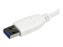 ST4300MINU3W - Startech Bärbar SuperSpeed mini USB 3.0-hubb med 4 portar - Närbild