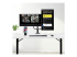 H2M1AS2-MONITOR-ARM - StarTech.com Desk Mount Dual Monitor Arm w/ Crossbar, Up To 27" Displays - Framsidan