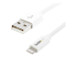 USBLT2MW - StarTech.com 2 m USB till Lightning-kabel - Närbild