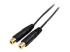 MUY1MFF - StarTech.com 6 in. 3.5mm Audio Splitter Cable - Närbild