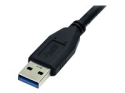 StarTech 0,5 m svart SuperSpeed USB 3.0-kabel A till Micro B ? M/M