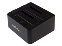 StarTech.com Dual-Bay USB 3.1 to SATA Hard Drive Docking Station, USB 3.1 (10 Gbps) Hard Drive Dock, External 2.53.5 SATA IIIIII, SSDHDD Docking Station, Hot-Swap Hard Drive Bay