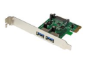 Startech PCI Express (PCIe) SuperSpeed USB 3.0-kortadapter med 2 portar och UASP ? SATA-ström