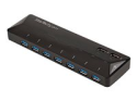 StarTech.com USB 3.0-hub med 7 portar och dedicerade laddningsportar